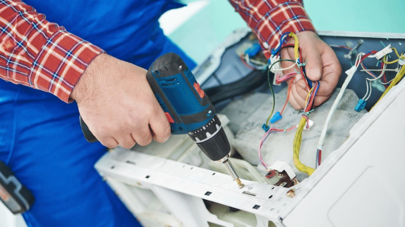 Sincan Westinghouse Westinghouse çamaşır makinesi kart tamiri – Su almama arızası orijinal parça ile giderildi. - Teknik servis örneği